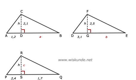Wiskunde antwoorden