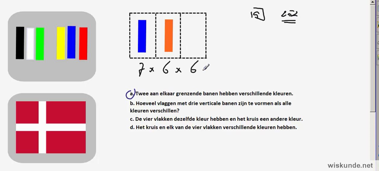 Regels bij telproblemen Opgave 10