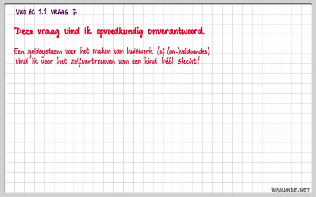 Lineaire formules Opgave 7