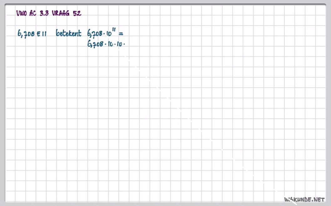 Procentberekeningen en de wetenschappelijke notatie Opgave 47