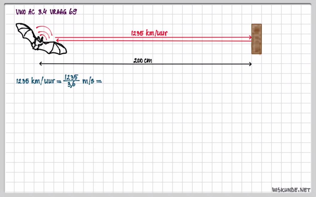 Rekenen met eenheden Opgave 61