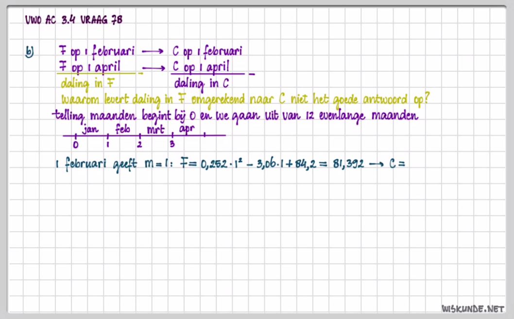 Rekenen met eenheden Opgave 69