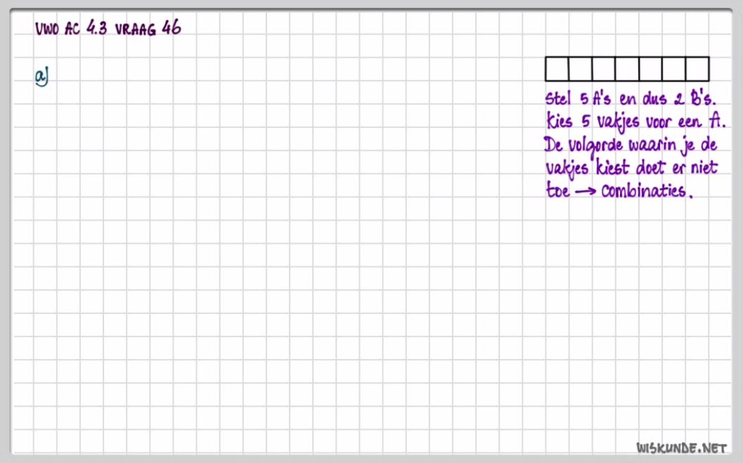 Rijtjes en roosters opgave 55