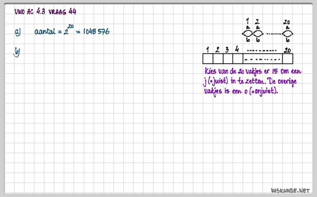 Rijtjes en roosters opgave 51