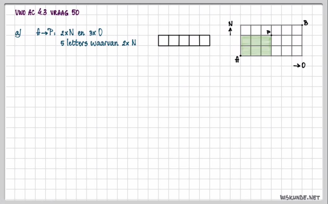 Rijtjes en roosters opgave 49