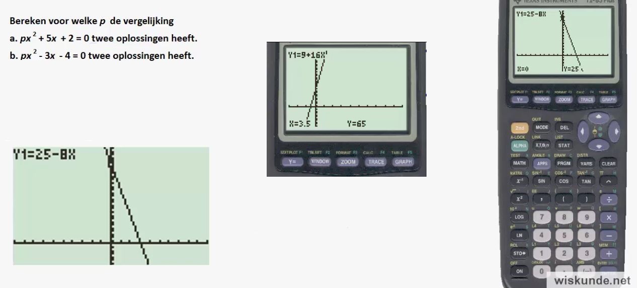 Werken met parameters Opgave 46