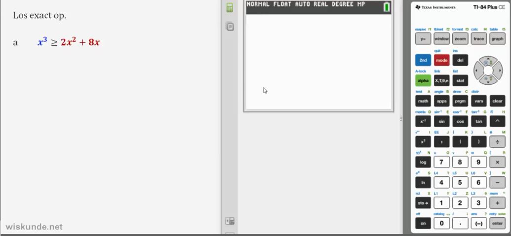 Hogeregraadsvergelijkingen Opgave 40