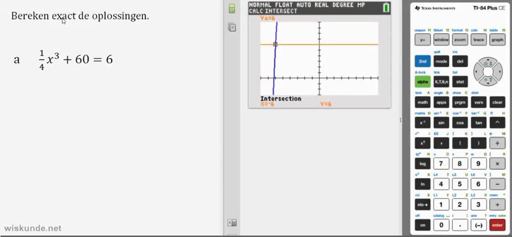 Hogeregraadsvergelijkingen Opgave 27