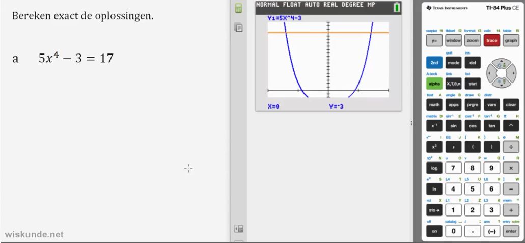 Hogeregraadsvergelijkingen Opgave 26