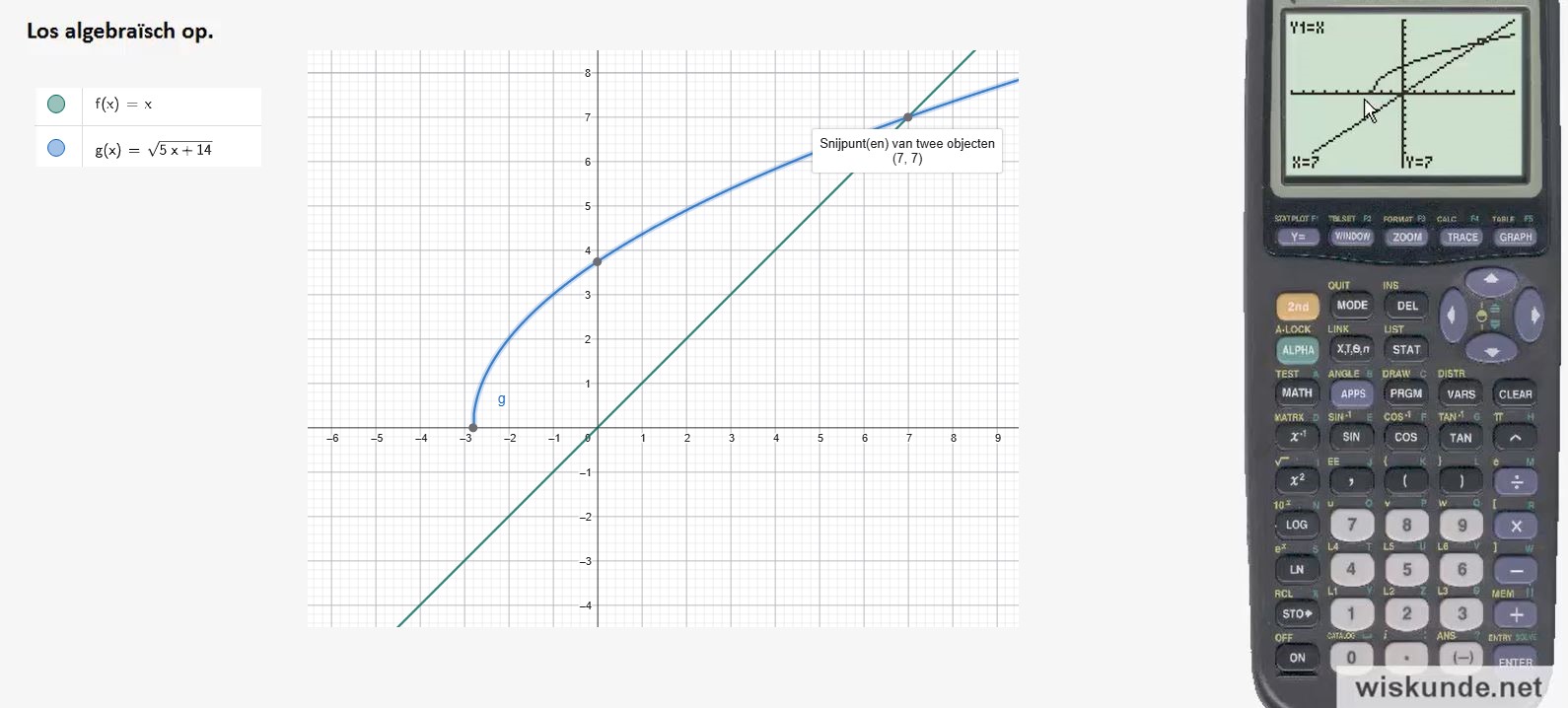 Regels voor het oplossen van vergelijkingen Opgave 51