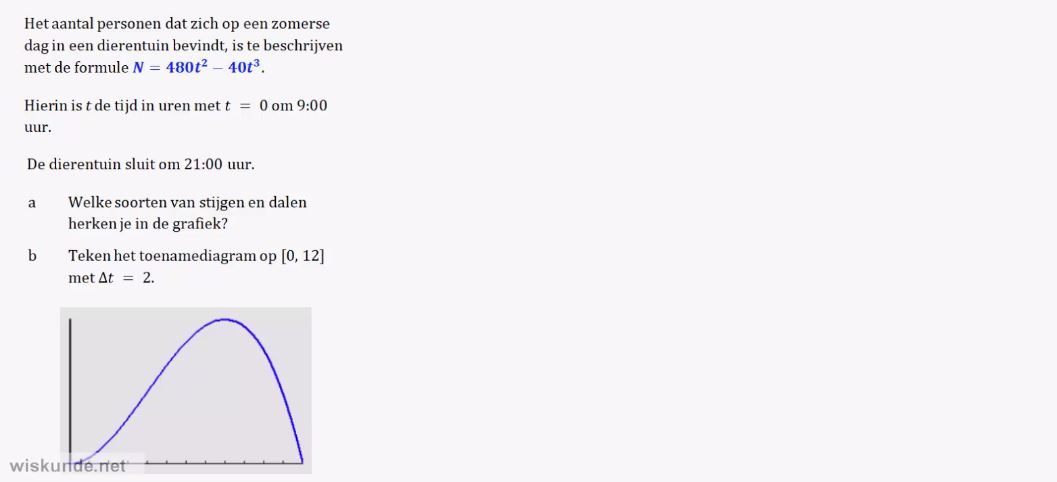 Toenamediagrammen Opgave 37