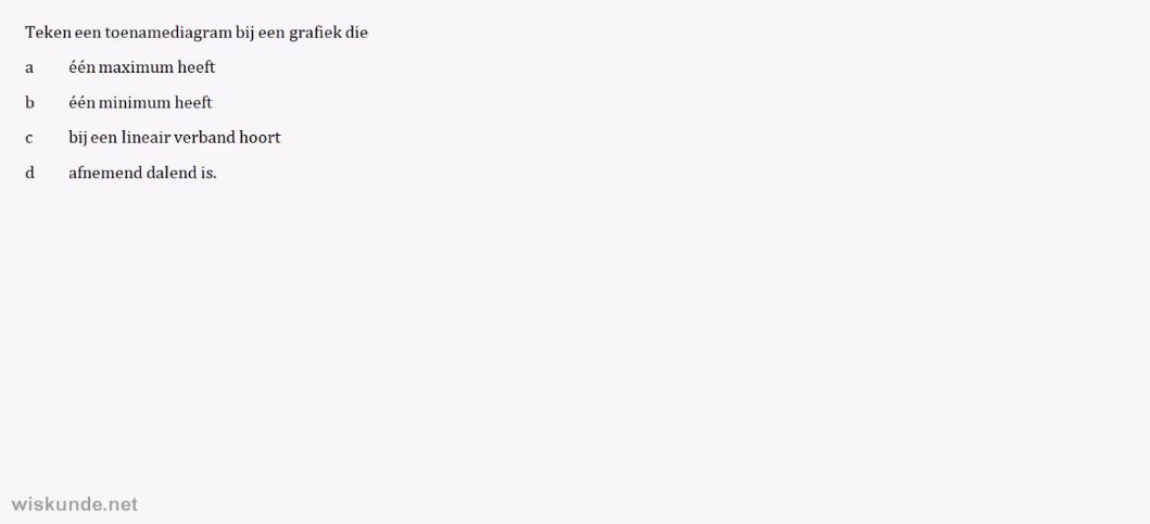 Toenamediagrammen Opgave 23