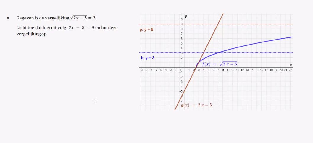 Wortelfuncties Opgave 25