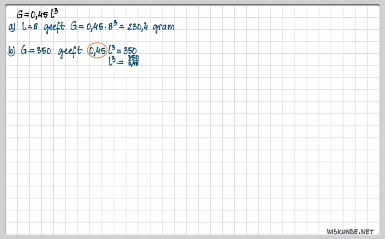 Hogeremachtsvergelijkingen Opgave 64