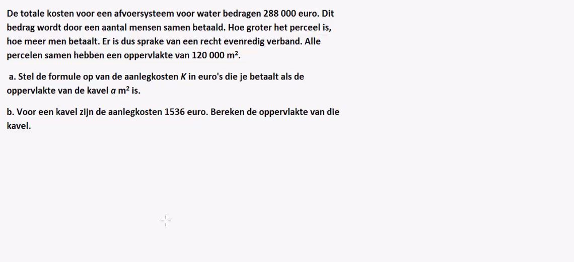 Evenredigheden Opgave 59