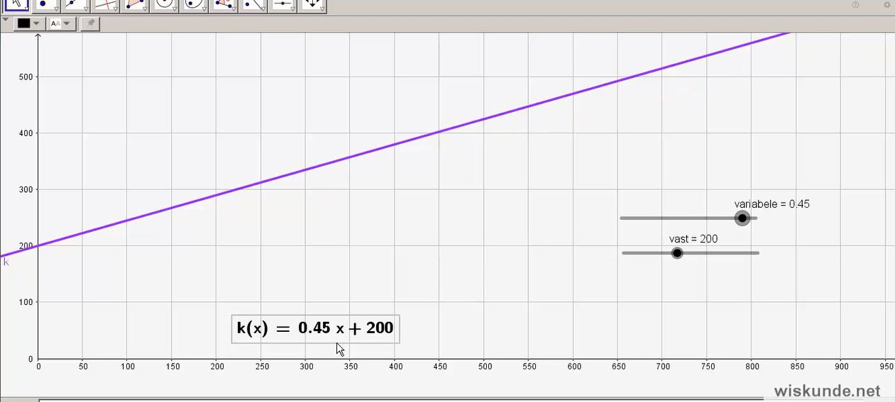 Lineaire formules Opgave 8