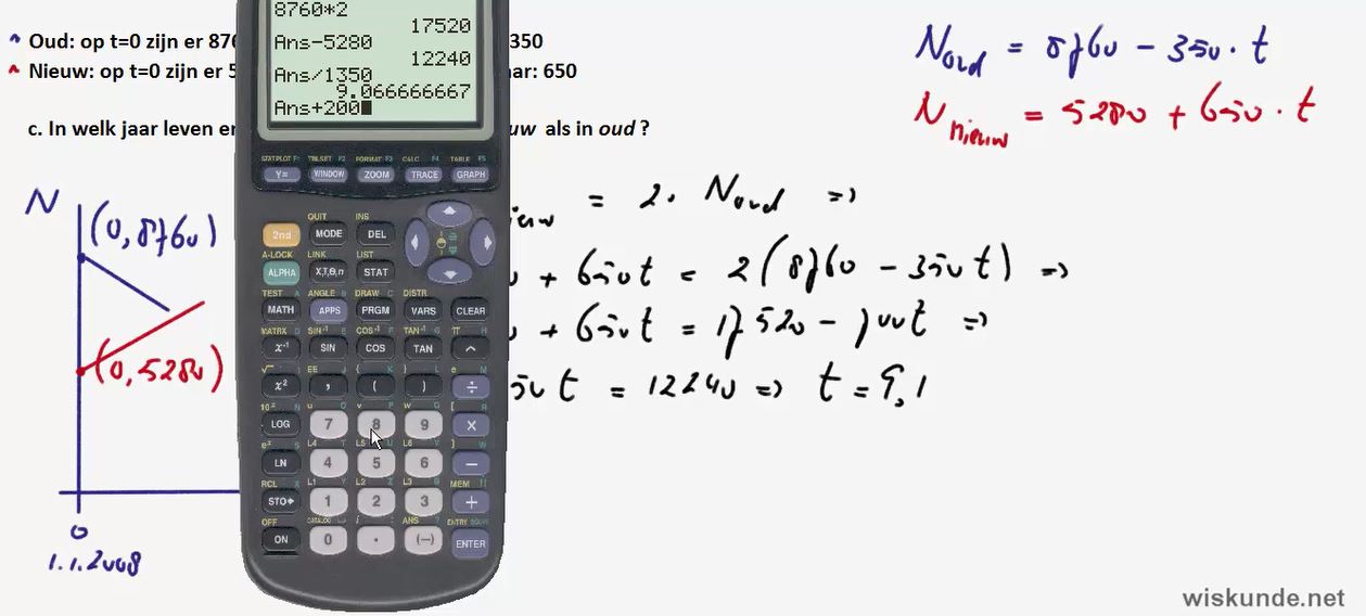 Formules vergelijken Opgave 47