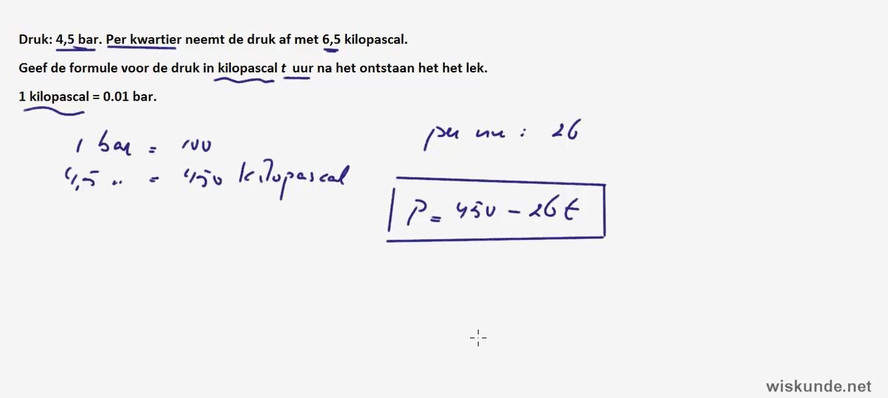 Diagnostische toets opgave 2