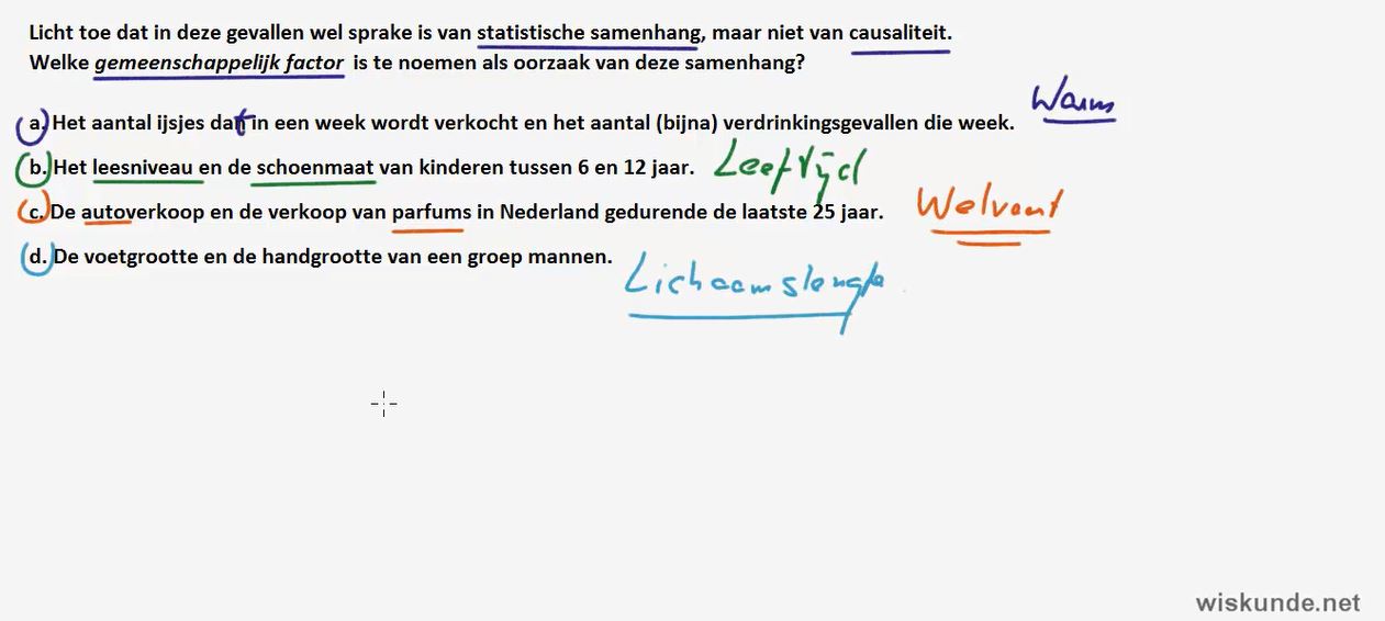 Groepen en kenmerken Opgave 47