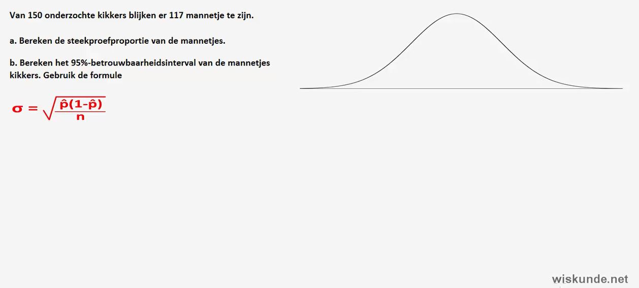 Populatie en steekproef opgave 1