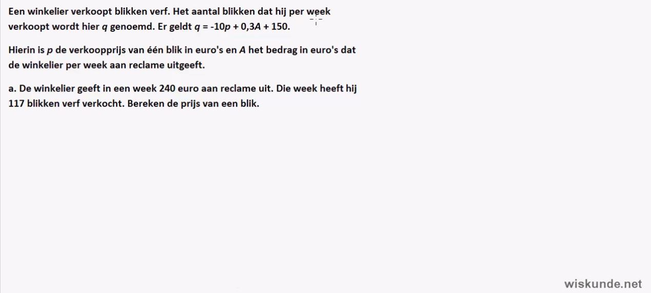 Formules met meer variabelen opgave 45