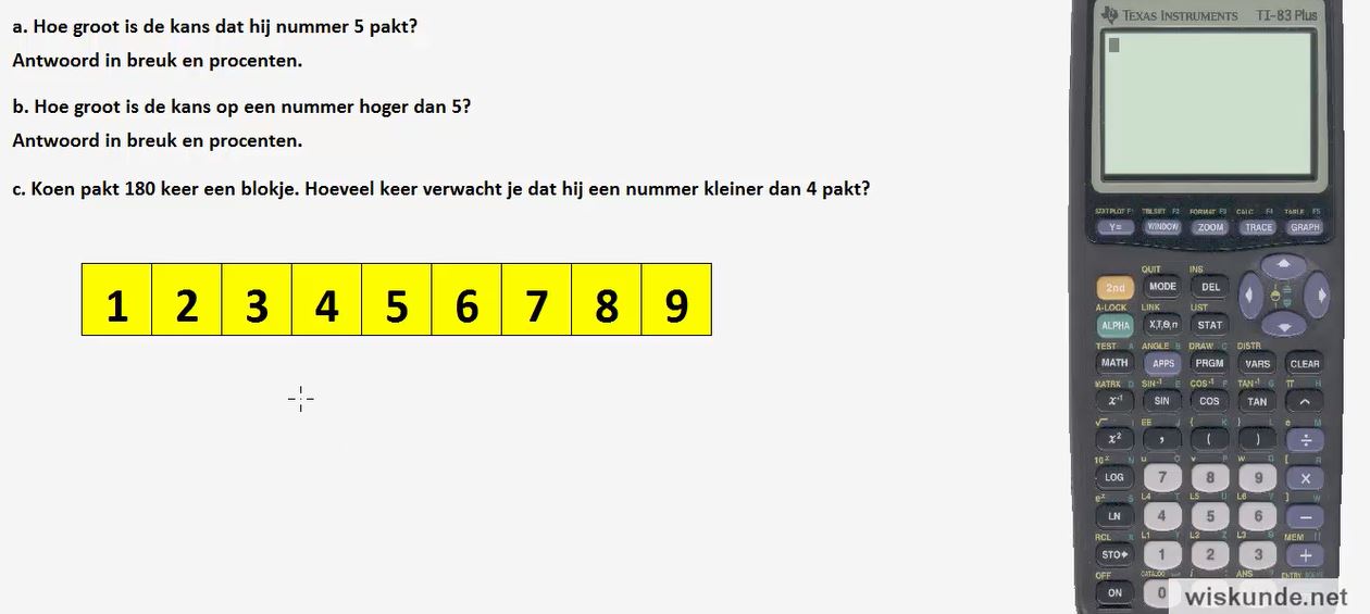 Diagnostische toets Opgave 7