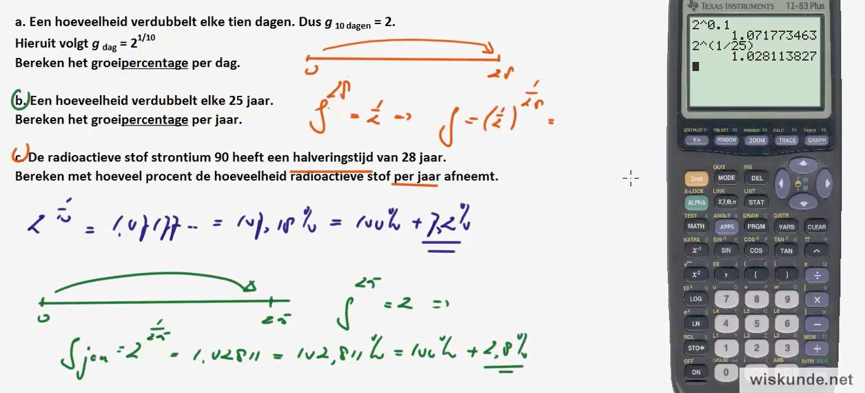 Rekenregels met Logaritmen Opgave 55