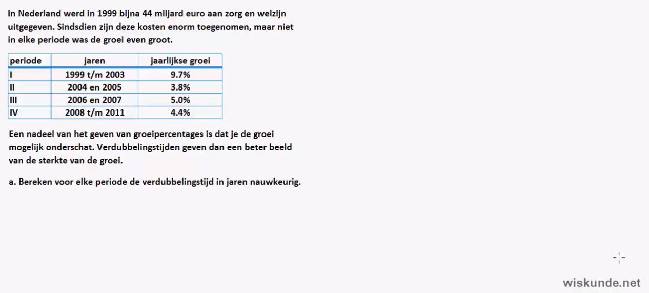 Rekenregels met Logaritmen Opgave 56