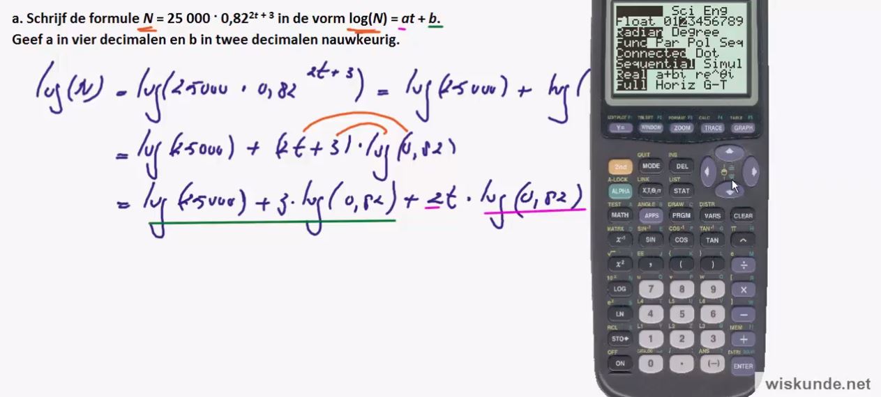 Formules omwerken Opgave 65