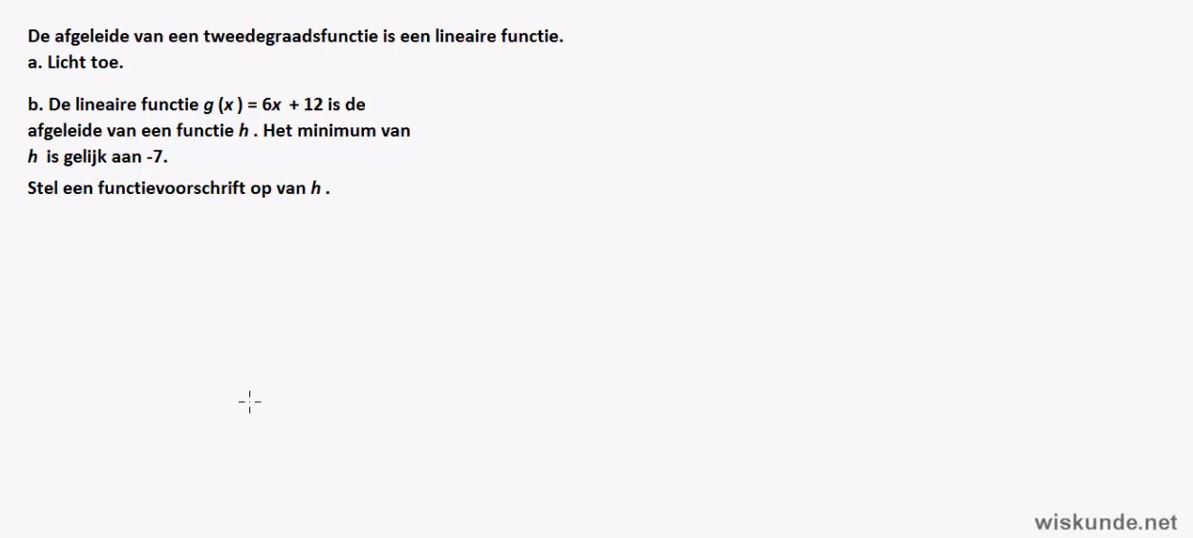 Limiet en afgeleide opgave 54