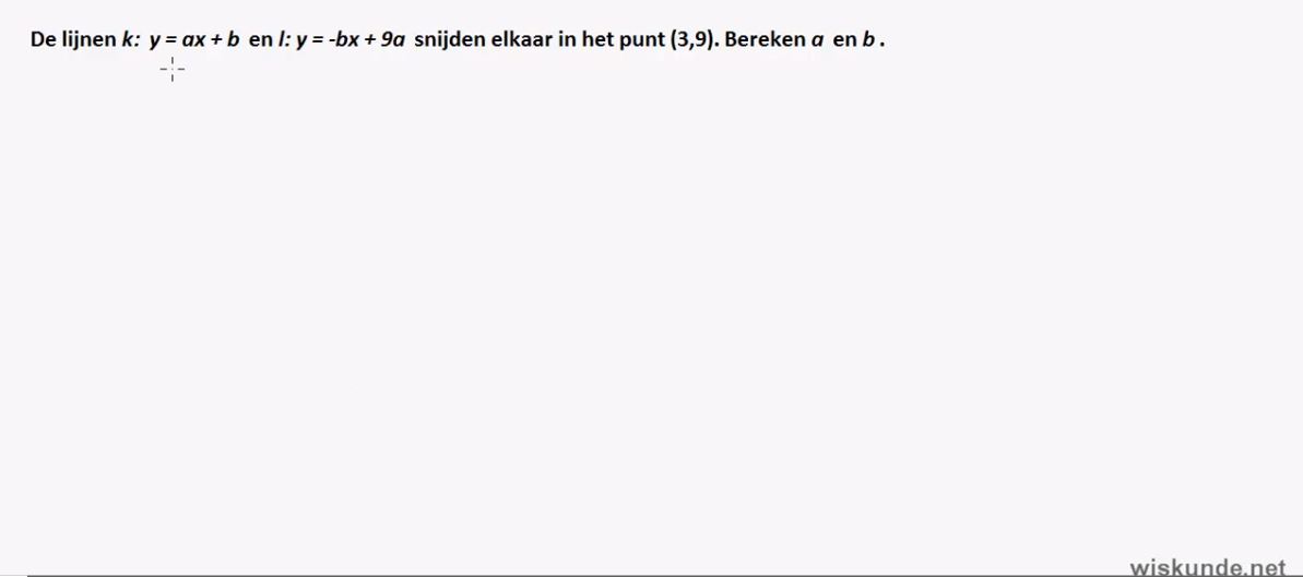 Stelsels vergelijkingen Opgave 37