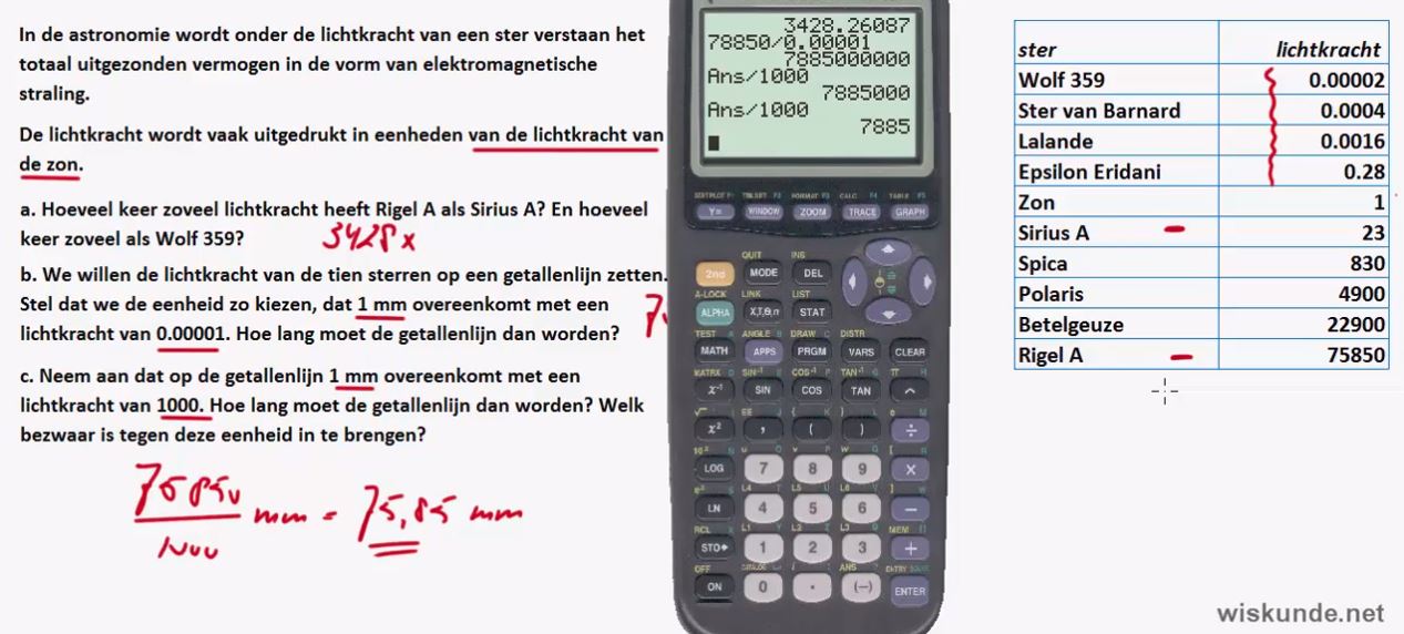 Exponentiele en logaritmische formules opgave 46