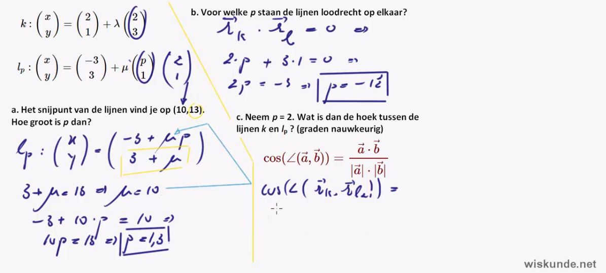 Lijnen en cirkels Opgave 24