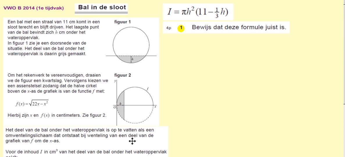 Differentiaal- en integraalrekening Opgave 17