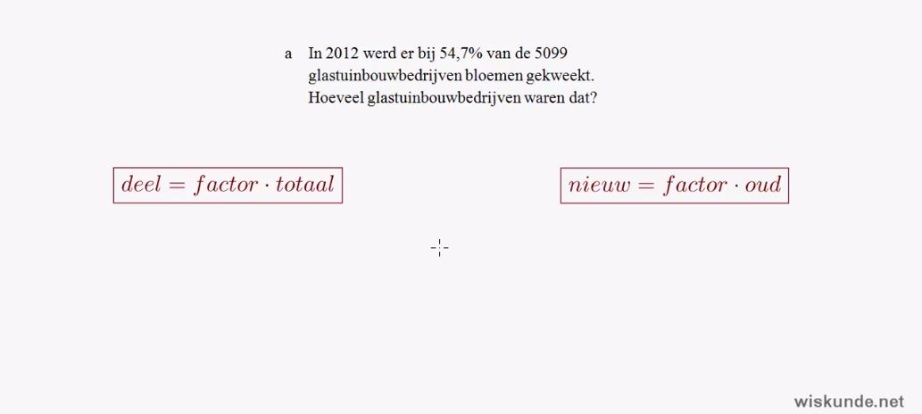 Voorkennis Opgave 12