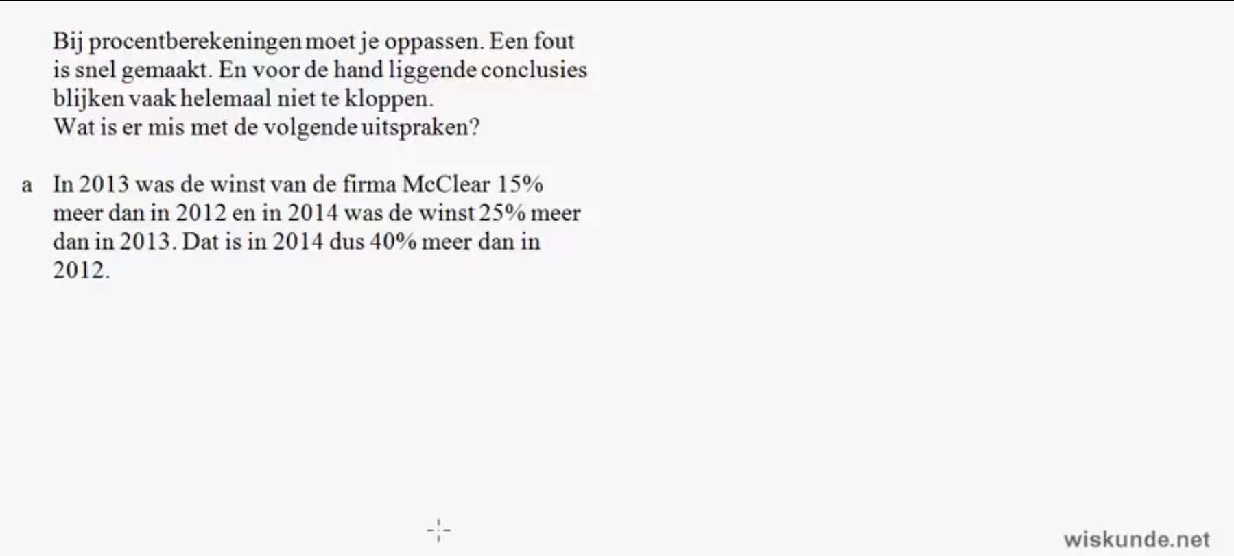 Maatsystemen Opgave 6