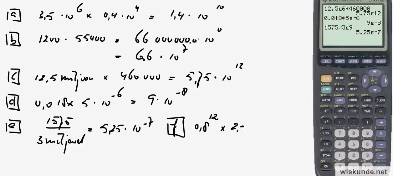 Maatsystemen Opgave 10