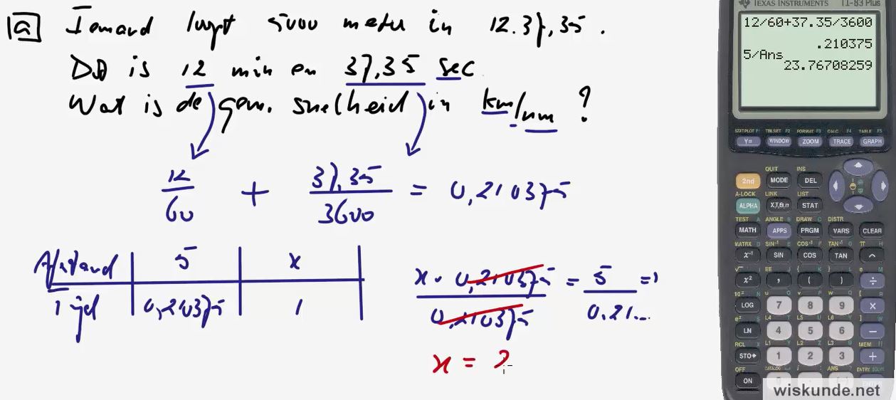 Maatsystemen Opgave 21