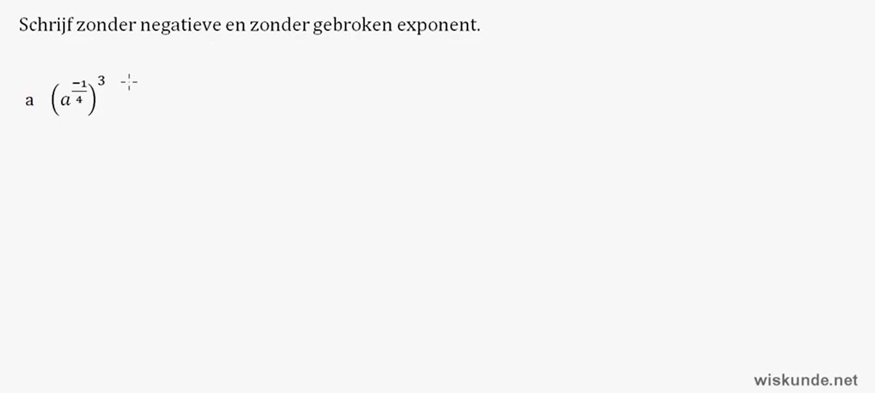 Diagnostische toets Opgave 9