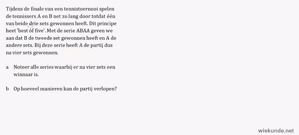 Telproblemen visualiseren opgave 5