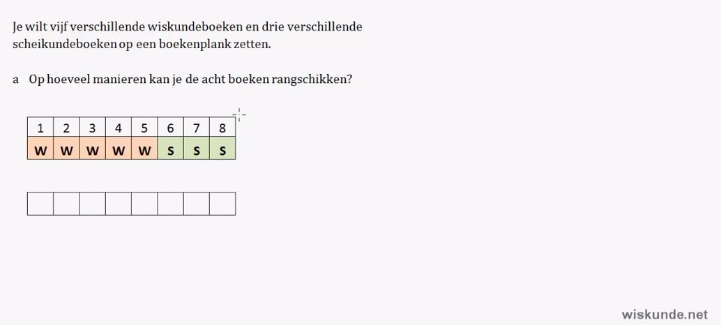 Permutaties en combinaties Opgave 38