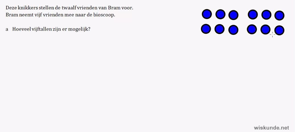 Permutaties en combinaties Opgave 51