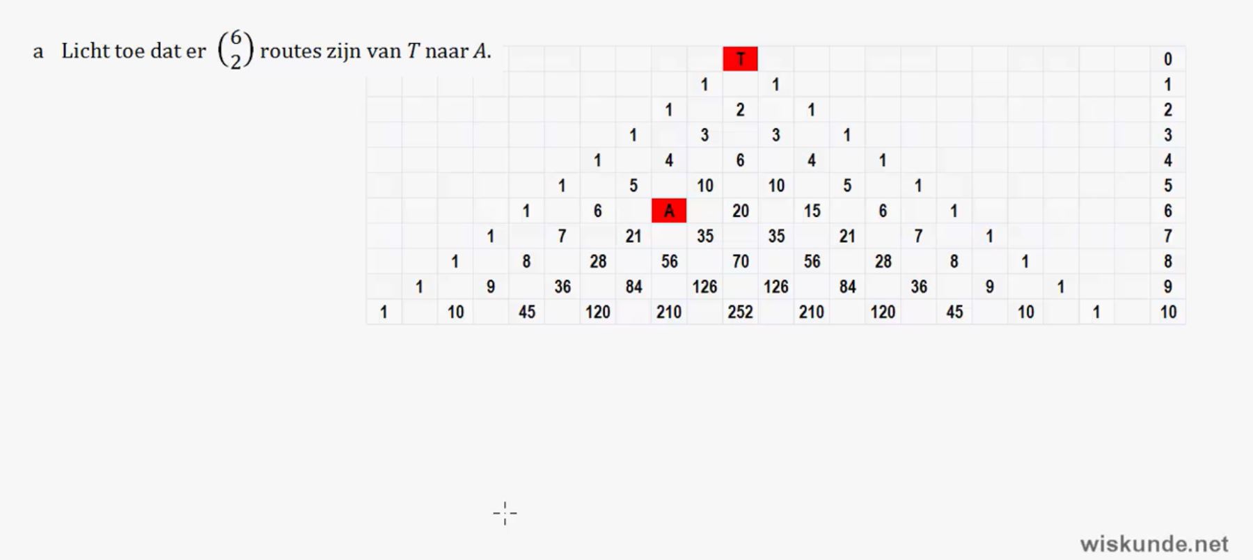 Rijtjes en roosters Opgave 67