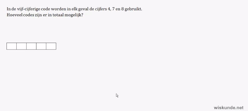 Allerlei telproblemen Opgave 83