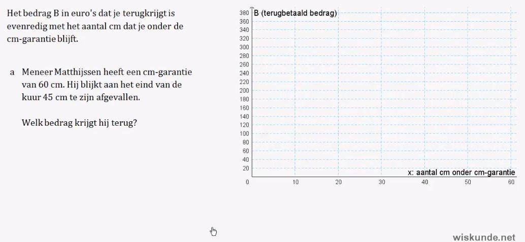 Verbanden en berekeningen Opgave 65