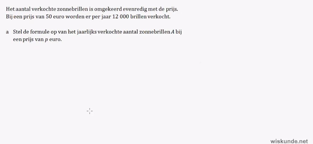 Diagnostische toets Opgave 10
