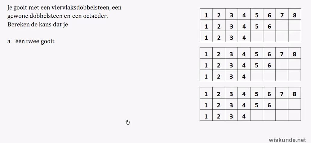 De productregel Opgave 49