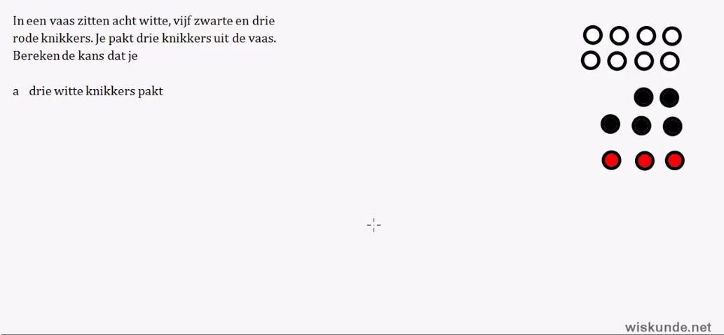 Het herhalen van kansexperimenten Opgave 62