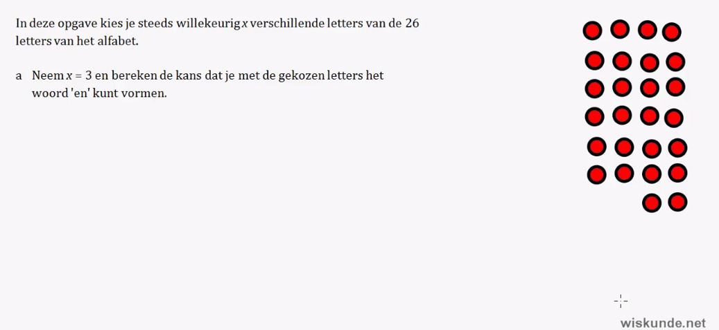 Het herhalen van kansexperimenten Opgave 67