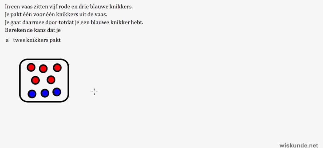 Het herhalen van kansexperimenten Opgave 69